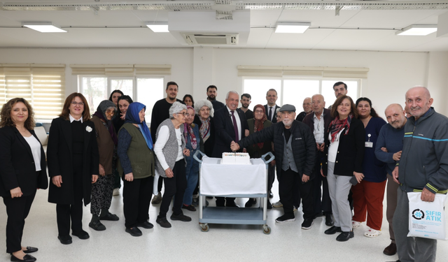 Başkan Şadi Özdemir’den vefa dolu ziyaret