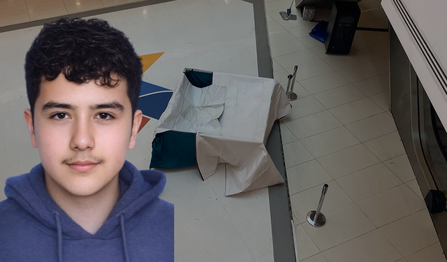 Bursa'da AVM'de metrelerce yüksekten düştü