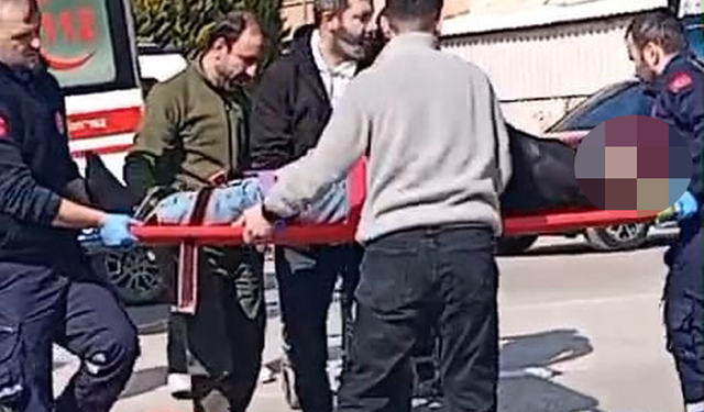 Bursa İnegöl'de ticari araç ile motosiklet çarpıştı!