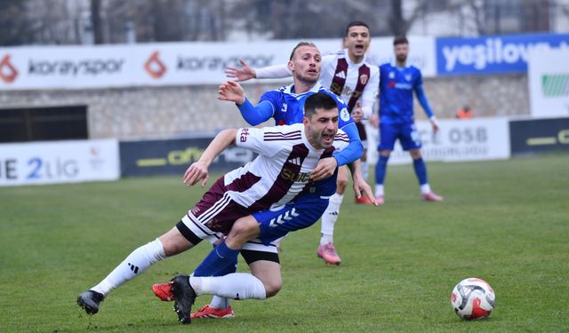 İnegölspor'dan tatsız mağlubiyet