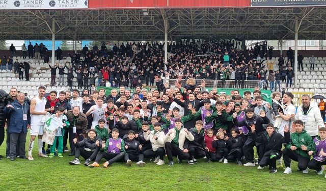 Kafkasspor şampiyonluk ateşini yaktı