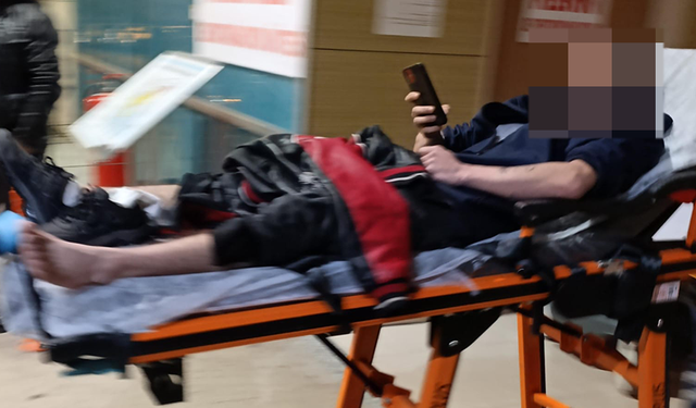 Bursa İnegöl'de yağışla gelen kaza