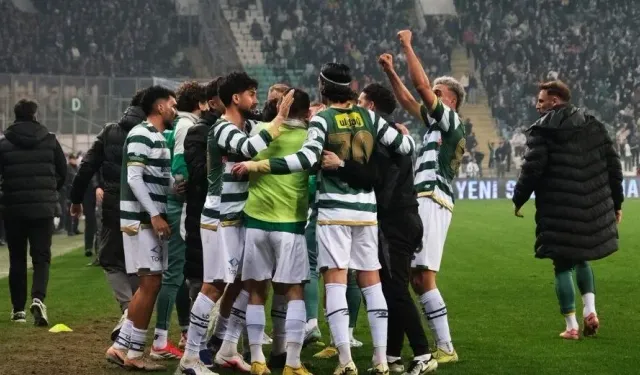 Bursaspor Mardin'i devirdi, şampiyonluk ateşini yaktı