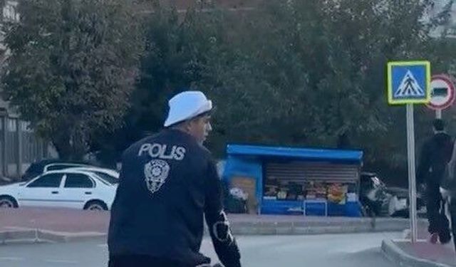 Bursa'da  polis yeleği giyip trafikte tehlikeli hareketler yaptı, cezadan kaçamadı
