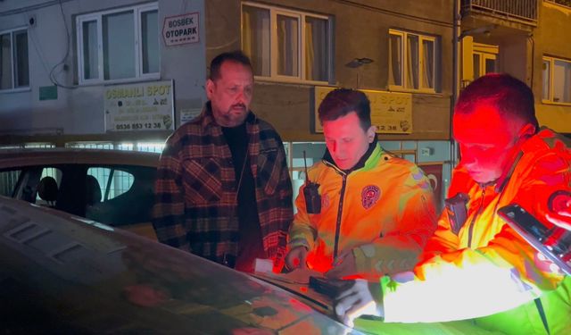 Bursa Osmangazi'de ters yöne giren alkollü sürücüye ağır ceza