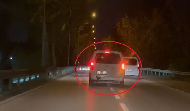 Bursa'da çaldığı kargo aracıyla 20 kilometre kaçtı, o anlar kamerada