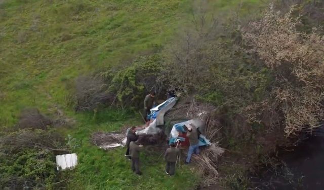 Bursa'da kaçak güme operasyonu