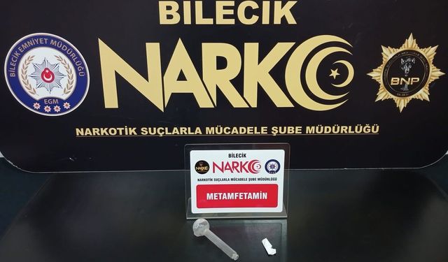 Bilecik'te uyuşturucu operasyonu: 1 şüpheli yakalandı