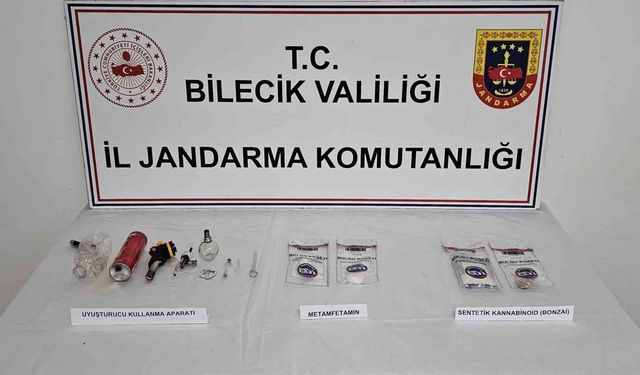 Bilecik'te uyuşturucu operasyonu: 3 şüpheliye soruşturma