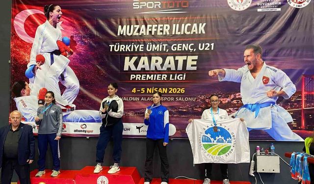 Büyükşehir sporcuları 3 farklı branşta kürsüye çıktı