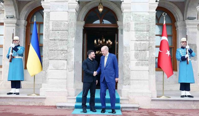 Erdoğan ile Zelenskiy görüşmesi başladı