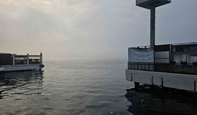 İstanbul'da yoğun sis: Boğaz hattı trafiğe kapatıldı