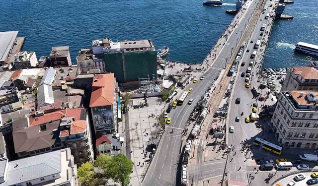 Karaköy'de 68 yıl önce yıkılan cami ihya ediliyor