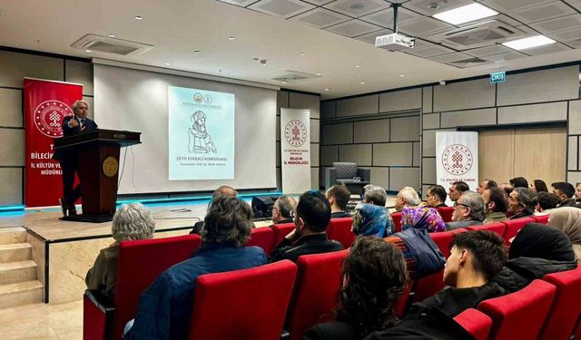 Şeyh Edebali Konferansı'na yoğun ilgi
