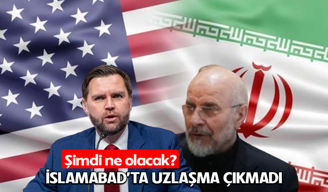 ABD Başkan Yardımcısı Vance: "İran’la anlaşmaya varamadık"