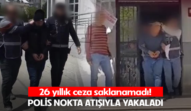 Bursa'da aranması olan 3 şahıs yakalandı