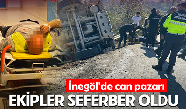 Bursa İnegöl'de can pazarı! Ekipler seferber oldu
