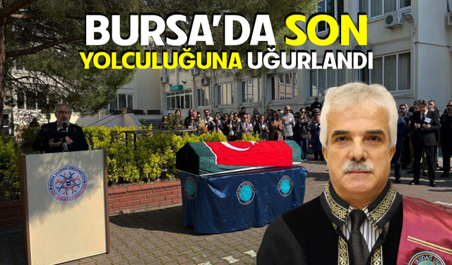 Akademisyen Doğan Yavaş, fakültesi önünden dualarla uğurlandı