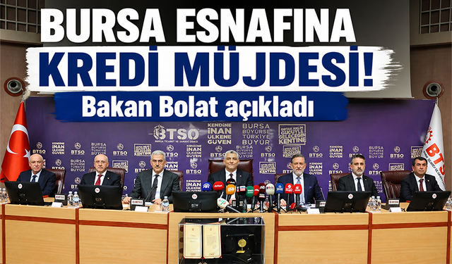 Bakan Bolat: Reeskont kredi limiti çok yakında artırılacak