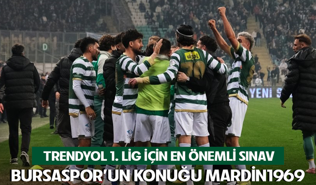 Bursaspor-Mardin1969 maçı ne zaman, hangi kanalda?