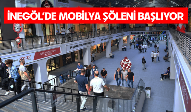 Bursa İnegöl’de Mobilya Şöleni Başlıyor