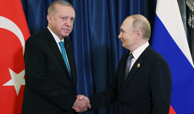 Putin'den Cumhurbaşkanı Erdoğan'a teşekkür
