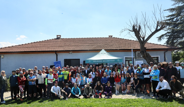 Granfondo Bursa öncesi bisikletliler Nilüfer’de buluştu