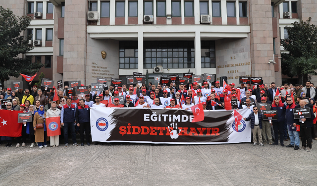 EBS Bursa'dan Siverek'teki saldırıya sert tepki: "Okulda şiddet istemiyoruz"