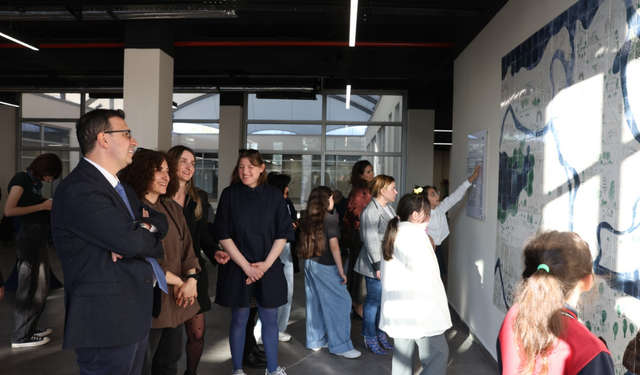 Şehrin hikayesini Nilüferli çocuklar çizdi