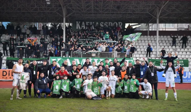 Kafkasspor İstanbul'u fethetti... Adım adım 2. lige