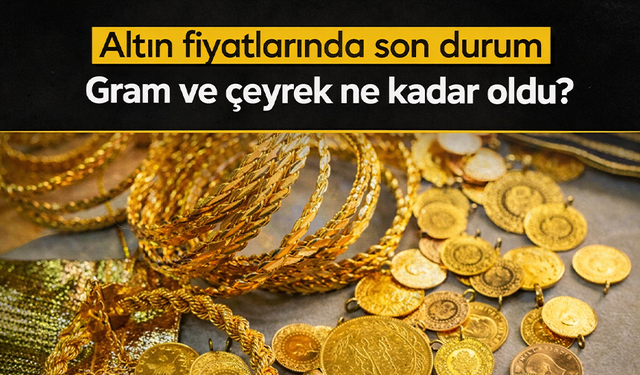 1 Nisan Bursa'da altın fiyatları ne durumda?