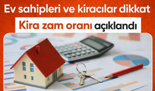 Nisan ayı kira zam oranı belli oldu