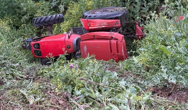 Bursa’da acı kaza! Traktör sürücüsü hayatını kaybetti
