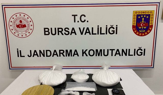 Bursa’da uyuşturucu operasyonu! Kilolarca ele geçirildi