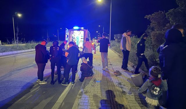 Bursa'da direksiyon hakimiyetini kaybetti, tarlaya uçtu!