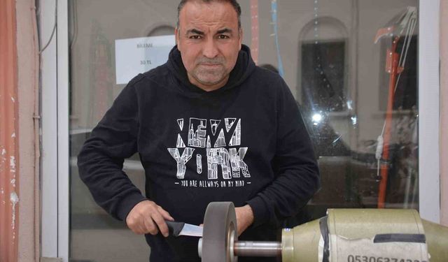 15 yıllık bıçakçının 'kurban' mesaisi