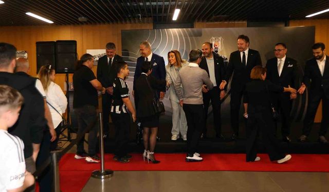 Beşiktaş'ta bayramlaşma töreni yapıldı