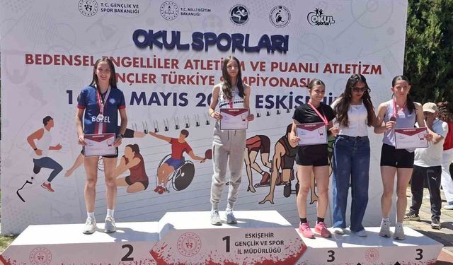 Bilecikli sporcudan Türkiye Şampiyonası'nda çifte derece