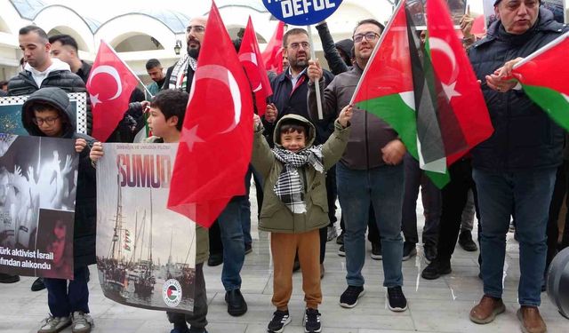 Çanakkale'den Küresel Sumud Filosu'na destek sesleri yükseldi