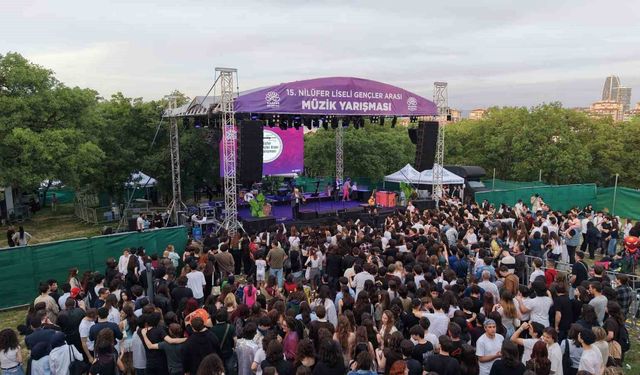 Liseli müzisyenler 15'inci kez Nilüfer'de buluştu