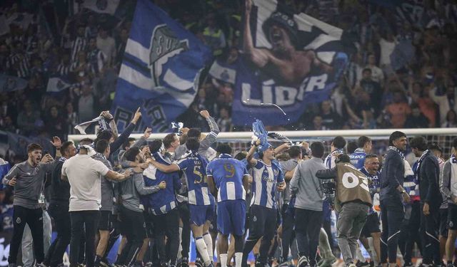 Portekiz'de şampiyon Porto