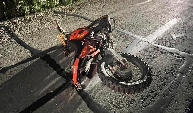 Tekirdağ'da kontrolden çıkan motosiklet devrildi: 1 ölü, 1 yaralı