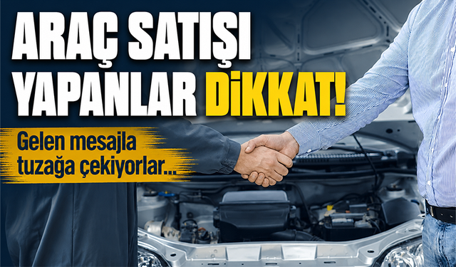 Araç sahiplerine yeni tuzak: Gelen mesaj tüm birikiminizi silebilir
