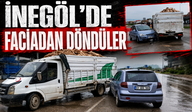 Bursa İnegöl'de faciadan döndüler