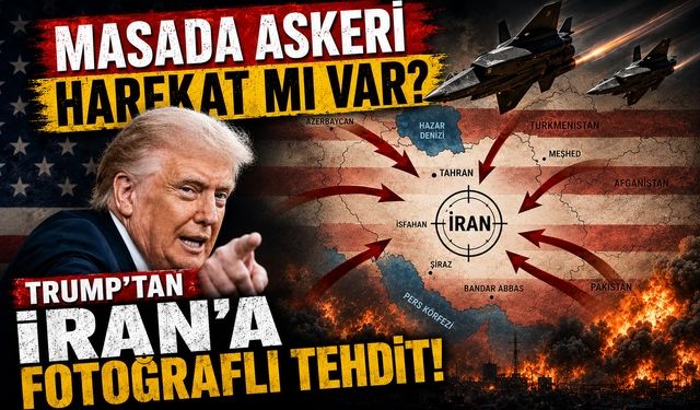 Trump’tan İran’a fotoğraflı tehdit