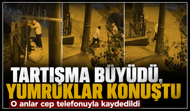 Bursa Osmangazi'de sokak ortasında kavga