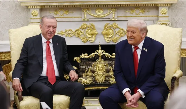 Cumhurbaşkanı Erdoğan, ABD Başkanı Trump ile görüştü!