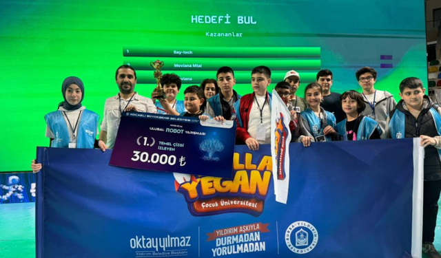 Yıldırımlı minik bilim insanları Türkiye şampiyonu