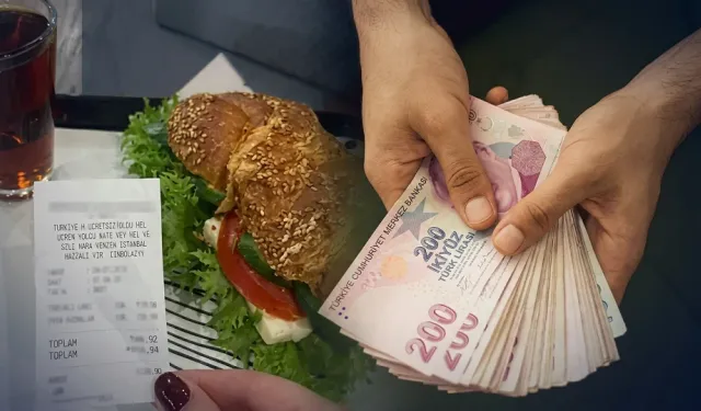Havalimanında çay ve sandviçin fiyatı gündem oldu!