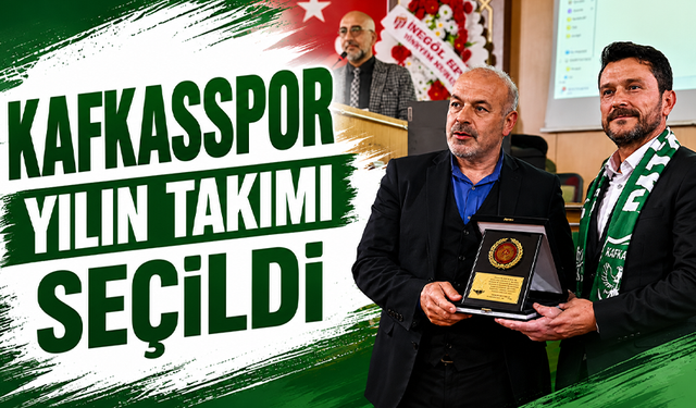 Kafkasspor yılın takımı seçildi